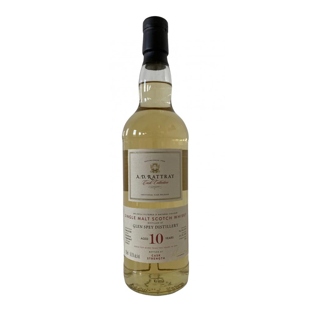 Glen Spey 10 Years Old 2009 Cask #804613 (A.D. Rattray)