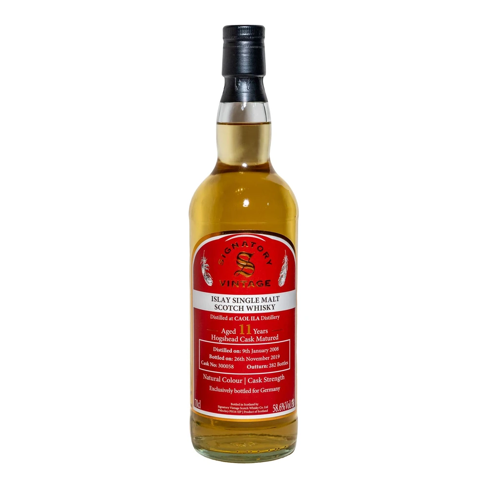 Caol Ila 11 Years Old 2008 Cask #300058 (Signatory)