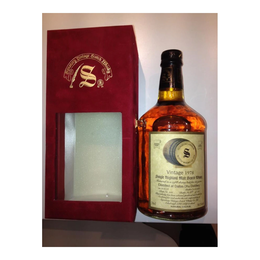 Dallas Dhu 23 Years Old 1978 Cask #345 (Signatory)
