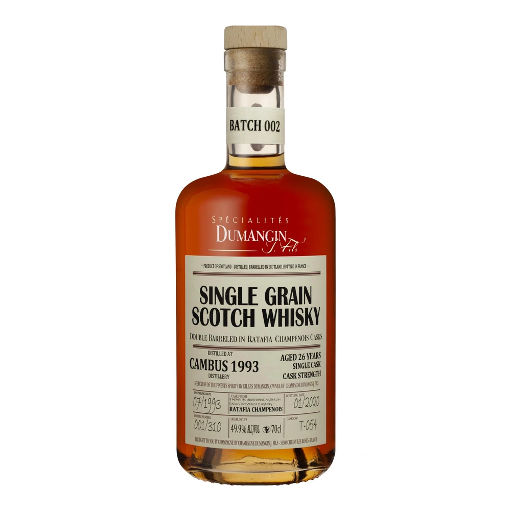Cambus 26 Years Old 1993 Cask #T-054 (Dumangin J. Fils)