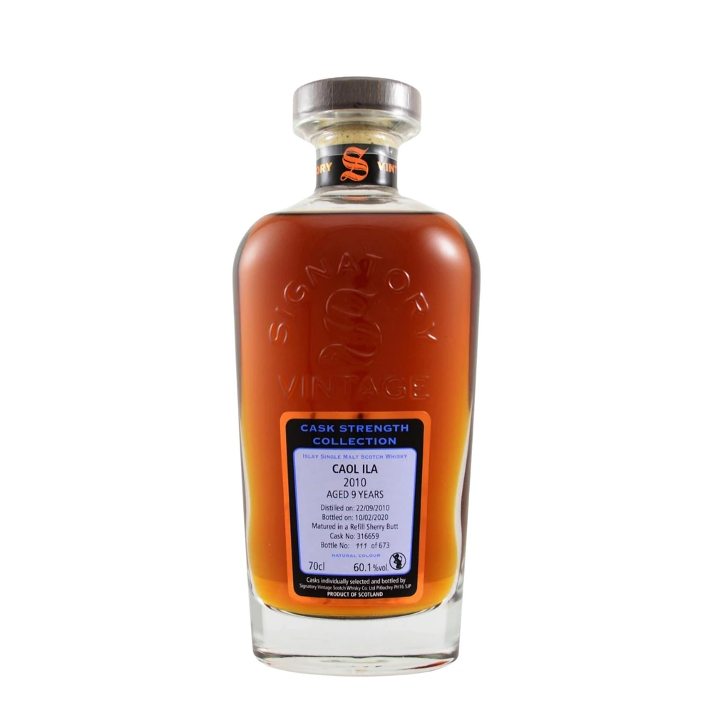 Caol Ila 9 Years Old 2010 Cask #316659 (Signatory)