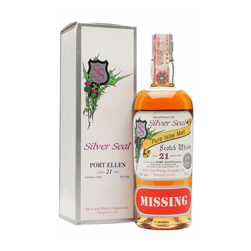 Port Ellen 21 Years Old 1980 Missing (Silver Seal)