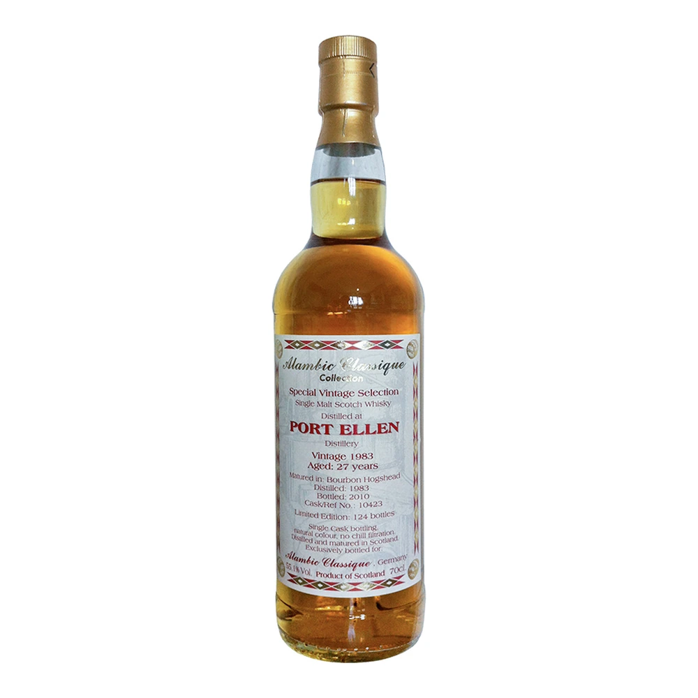 Port Ellen 27 Years Old 1983 Cask #10423 (Alambic Classique)