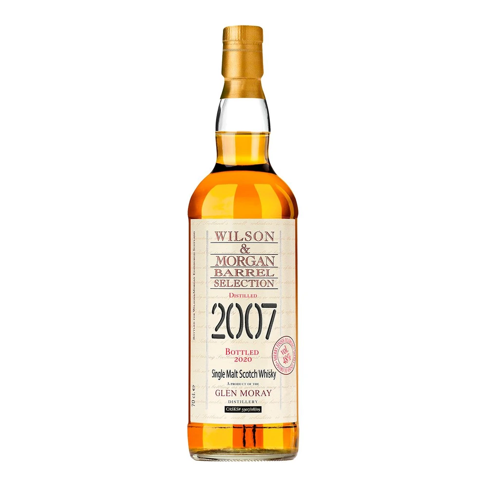 Glen Moray 13 Years Old 2007 Cask #5907/08/09 (Wilson & Morgan)