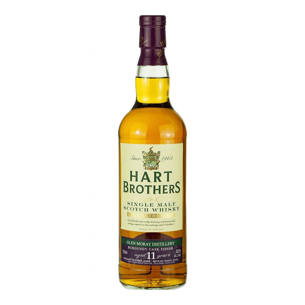 Glen Moray 11 Years Old 2008 Single Cask Cask Strength (Hart Brothers)