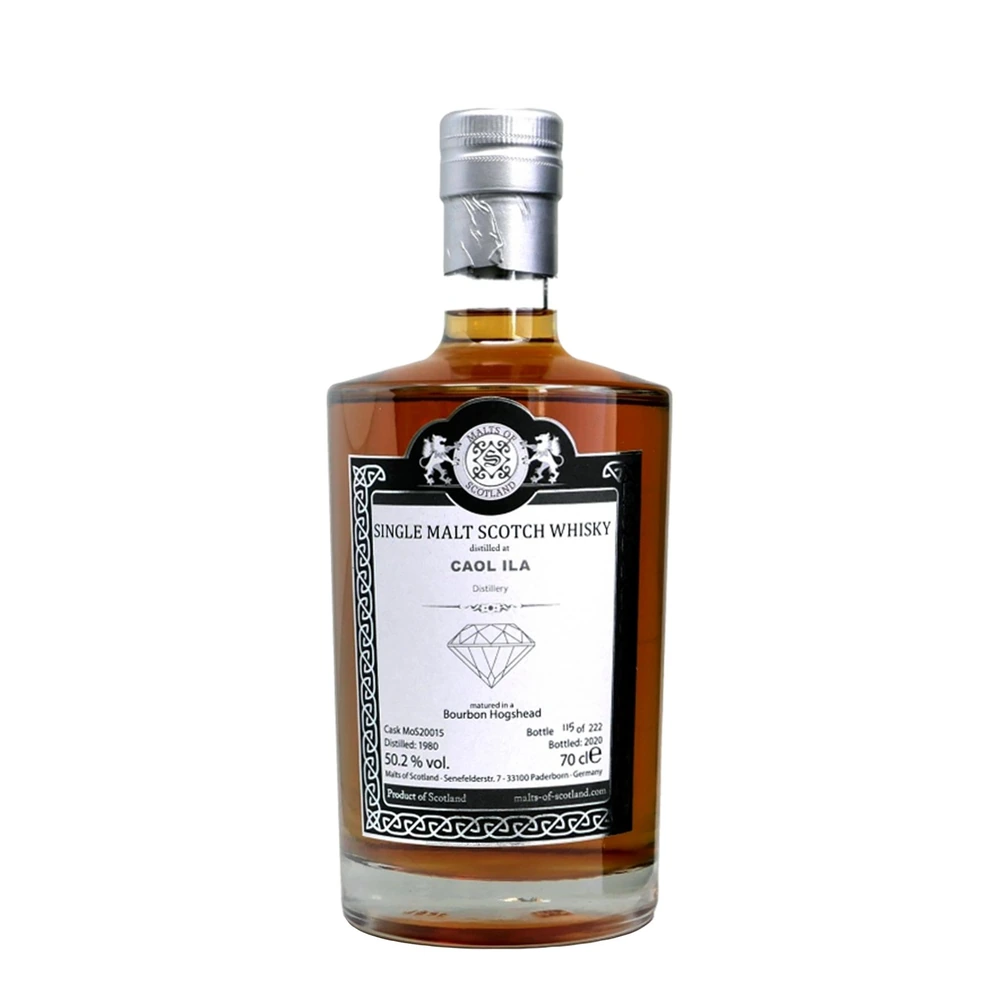 Caol Ila 40 Years Old 1980 Cask #MoS 20015 (Malts of Scotland)