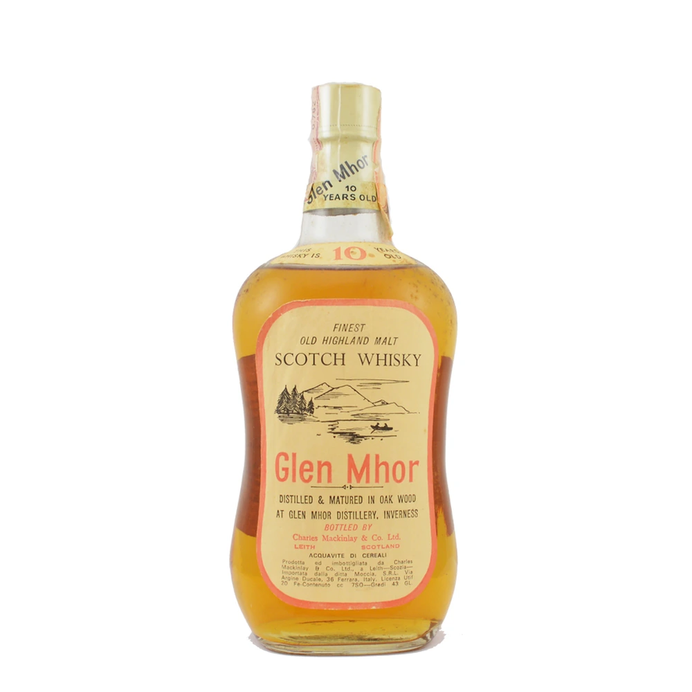 Glen Mhor 10 Years Old ChMI Finest Old Highland Malt (Charles Mackinlay & Co.)
