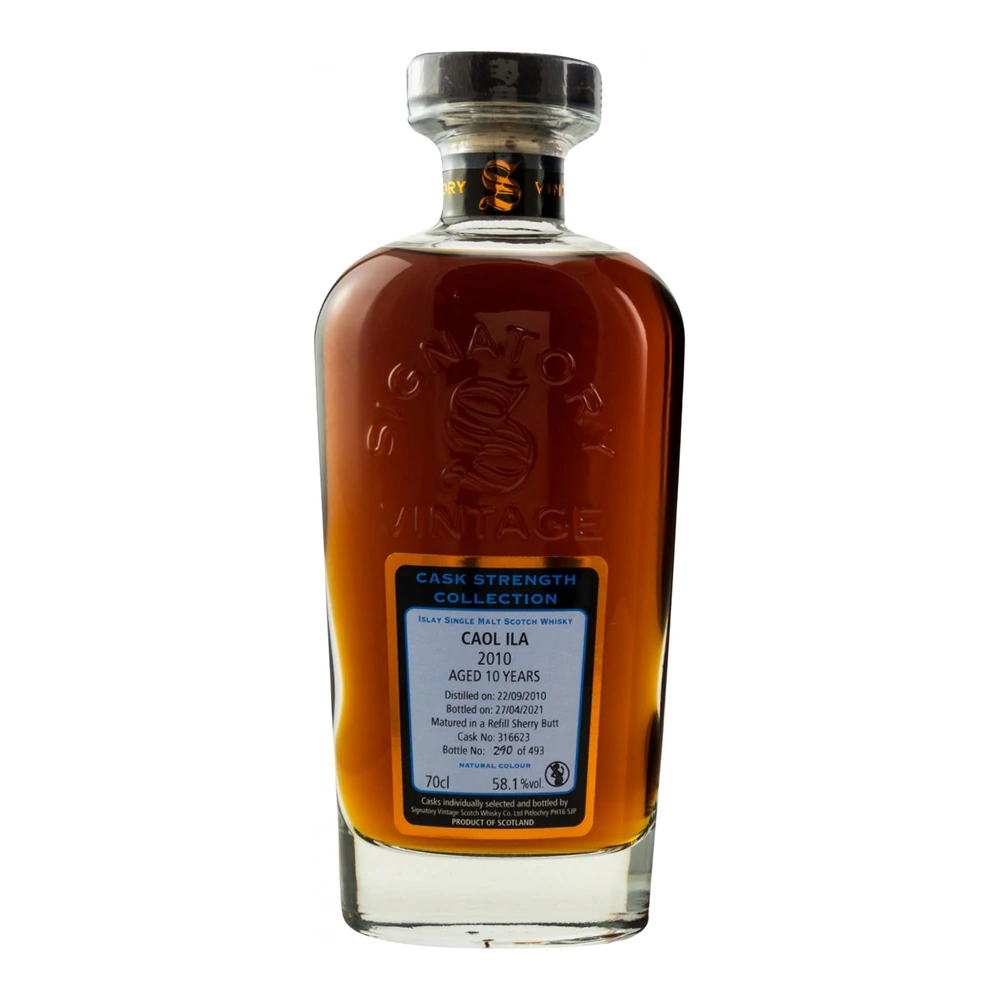 Caol Ila 10 Years Old 2010 Cask #316623 (Signatory)