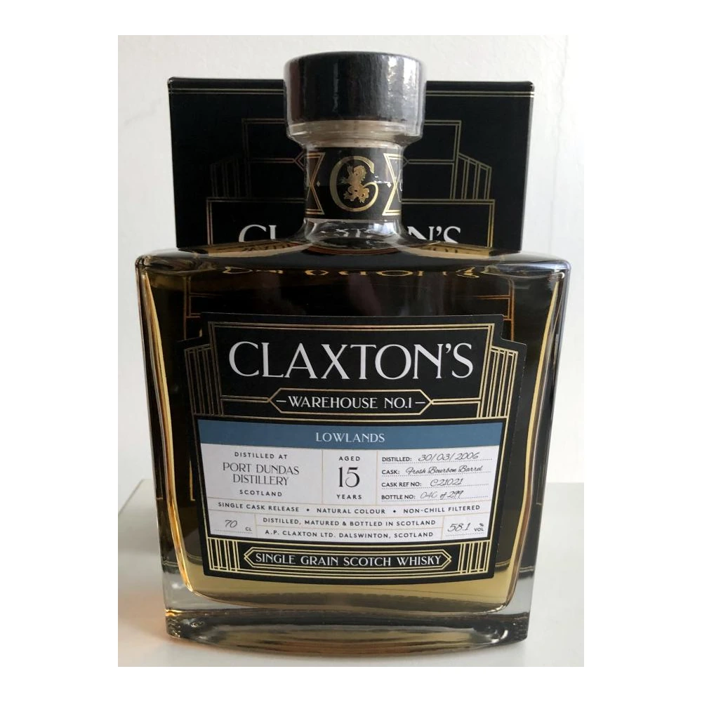 Port Dundas 15 Years Old 2006 Cask #C21021 (Claxton's)