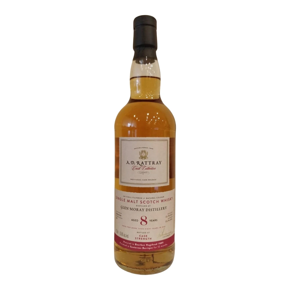 Glen Moray 8 Years Old 2013 Cask #889 (A.D. Rattray)