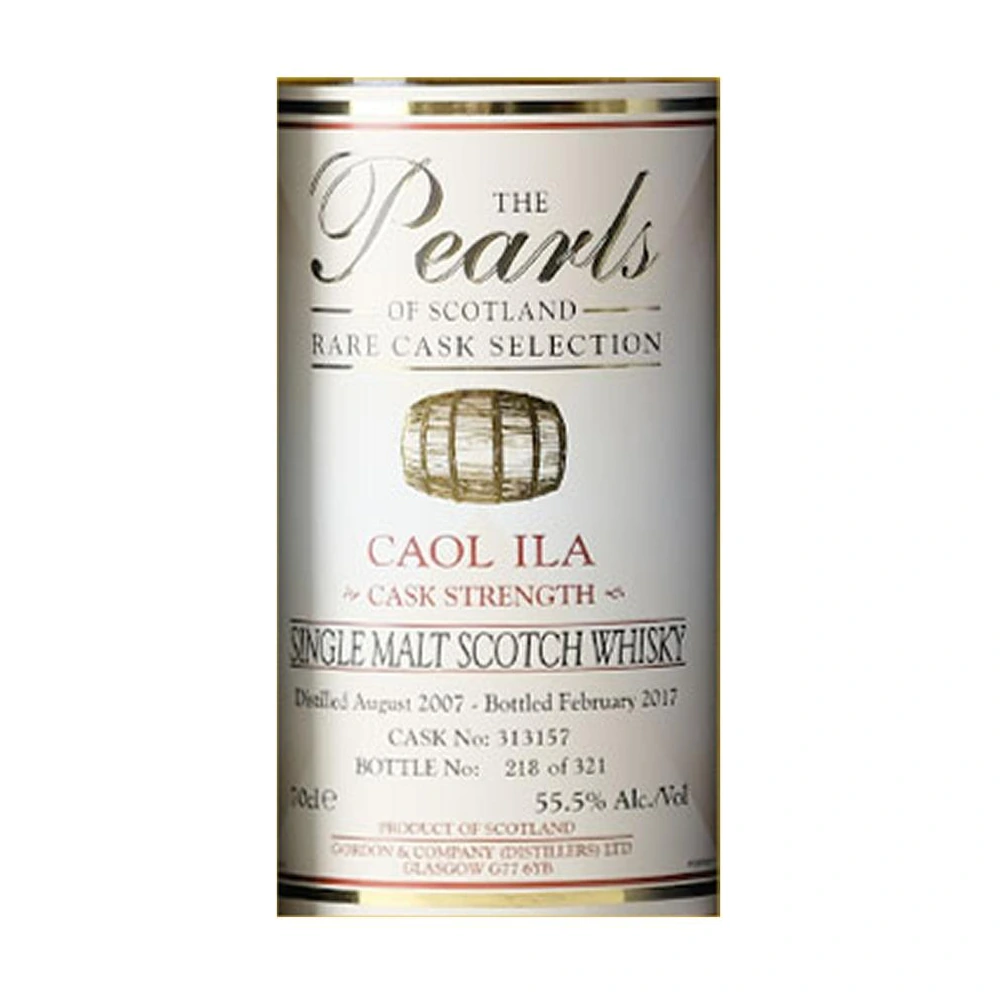 Caol Ila 10 Years Old 2007 Cask #313157 (Gordon & Company)