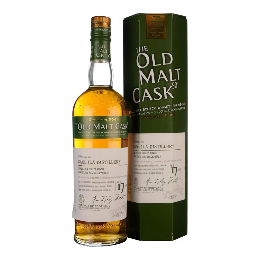 Caol Ila 17 Years Old 1990 Cask #DL 4055 (Douglas Laing)