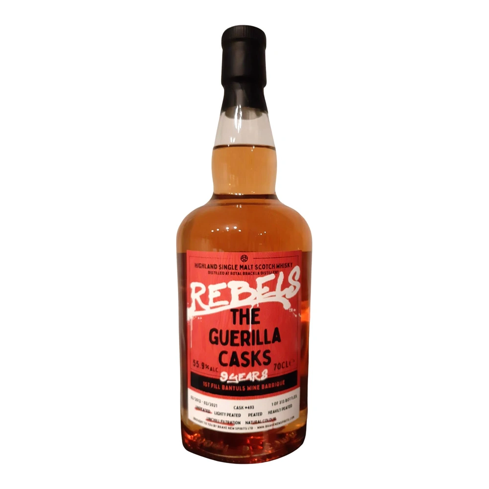 Royal Brackla 9 Years Old 2012 Cask #493 (Brave New Spirits)