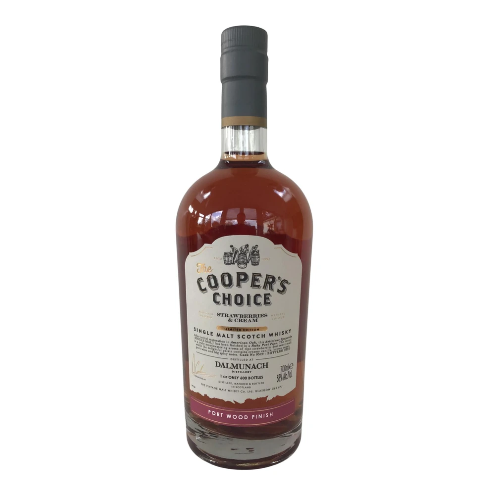 Dalmunach Strawberries & Cream (The Vintage Malt Whisky Co Ltd.)