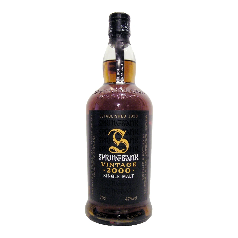 Springbank Vintage for The Nectar Belgium 10 Years Old 2000