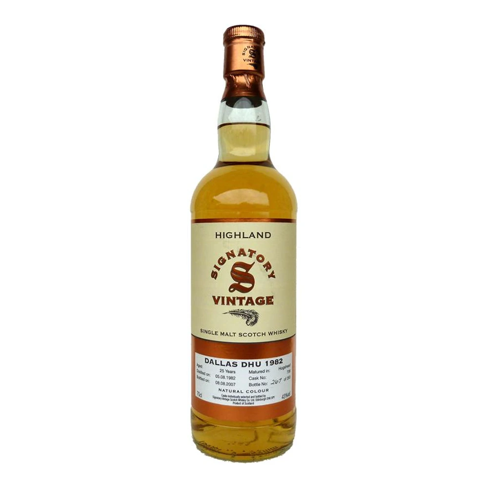 Dallas Dhu 25 Years Old 1982 Cask #706 (Signatory)