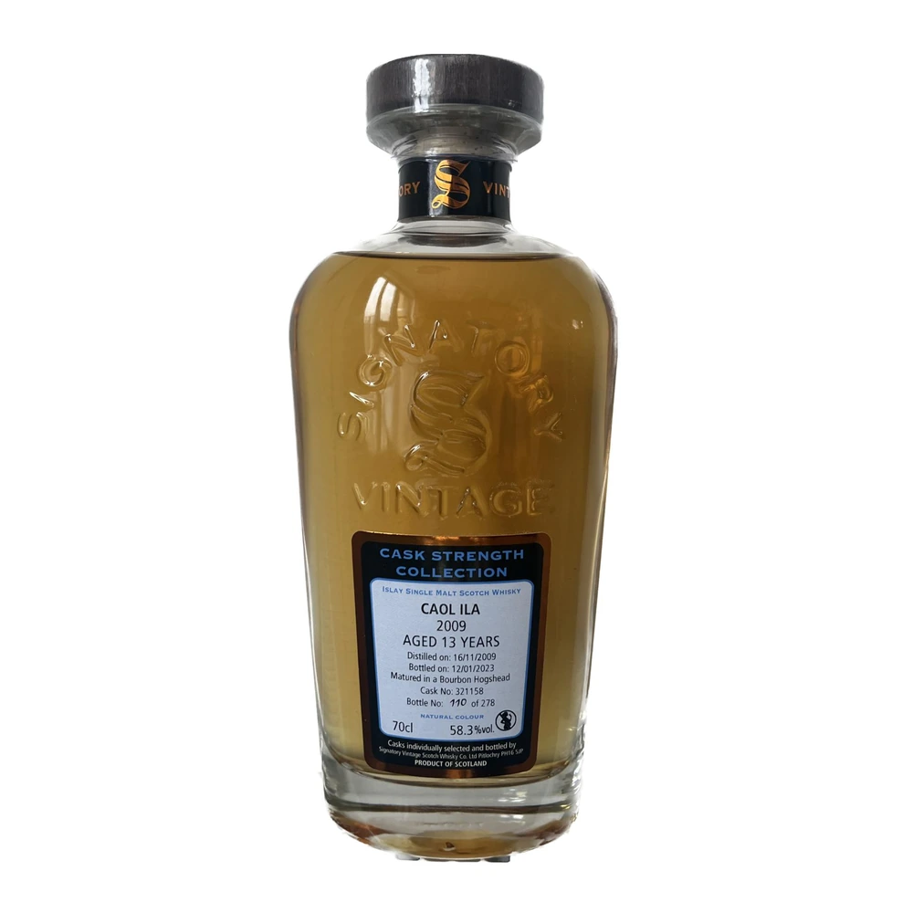 Caol Ila 13 Years Old 2009 Cask #321158 (Signatory)
