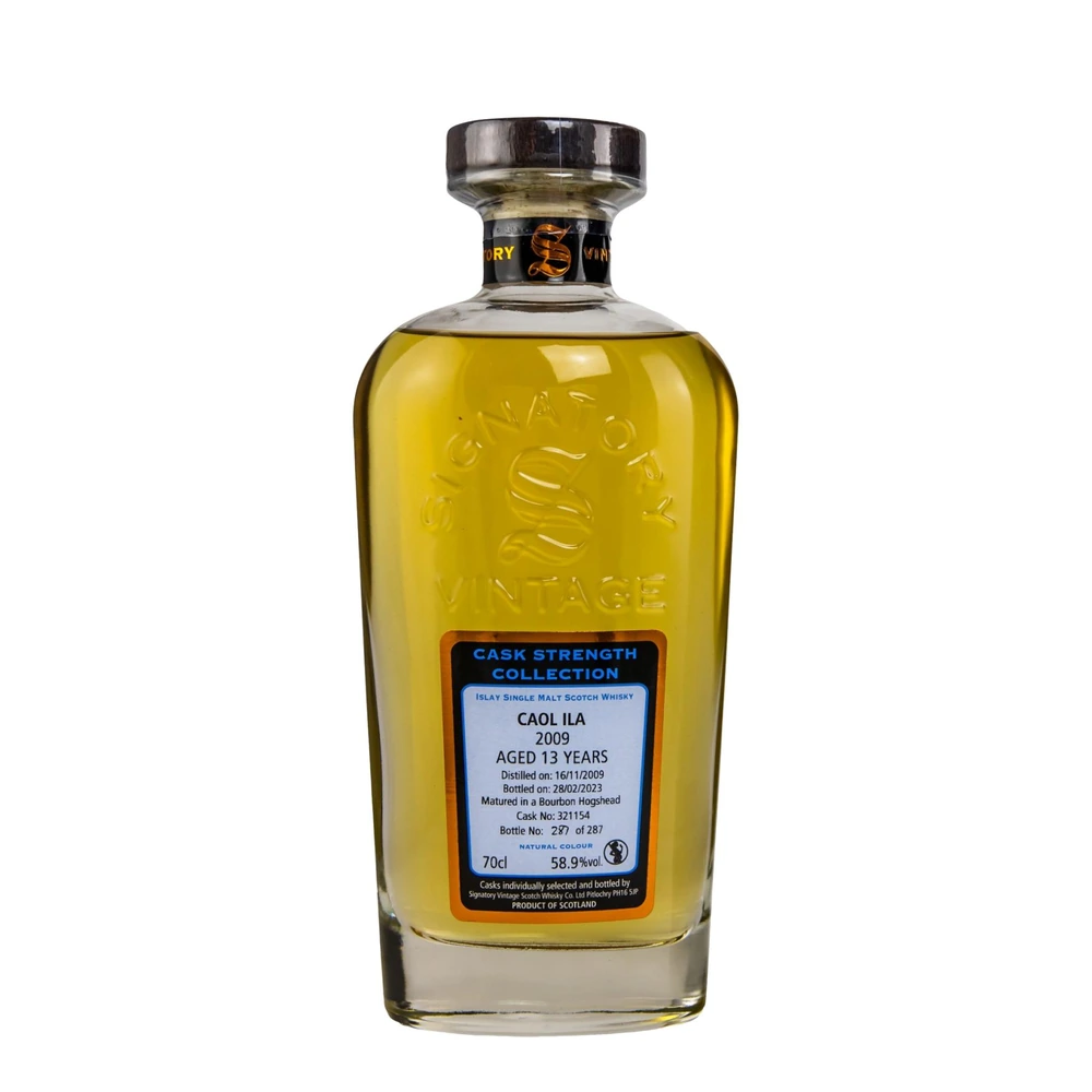 Caol Ila 13 Years Old 2009 Cask #321154 (Signatory)