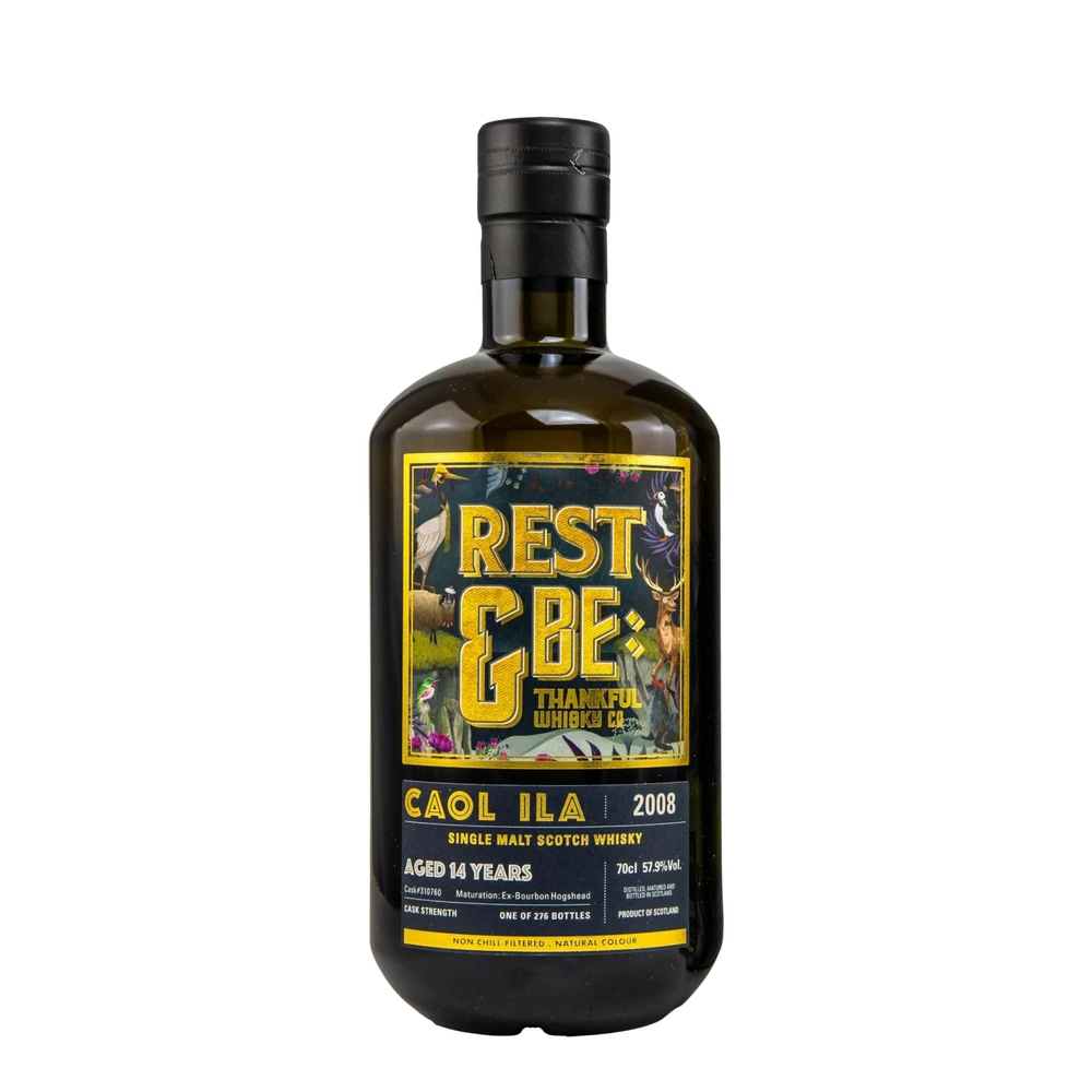 Caol Ila 14 Years Old 2008 Cask #310760 (Rest & be Thankful Whisky Company)