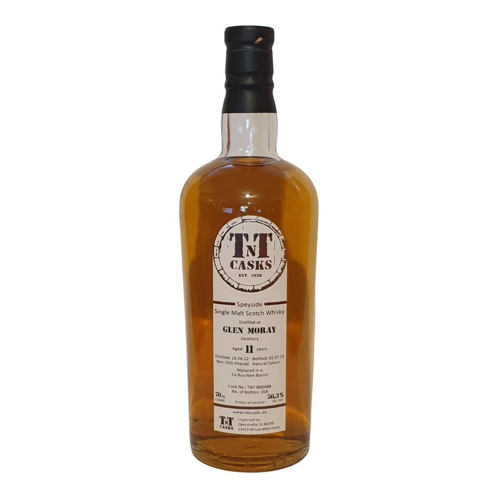 Glen Moray 11 Years Old 2012 Cask #TNT 800488 (TnT-Casks)