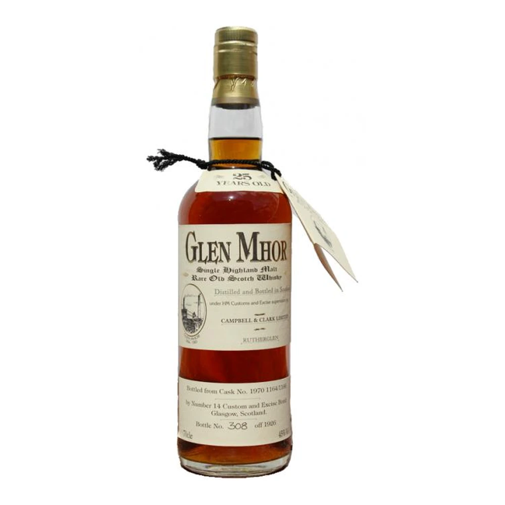 Glen Mhor 25 Years Old C&C (Campbell & Clark Limited)