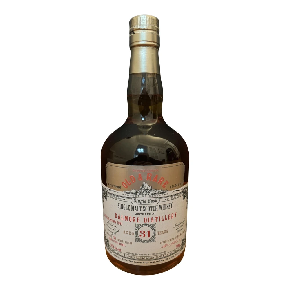 Dalmore 31 Years Old 1991 Old & Rare A Platinum Selection (Hunter Laing)