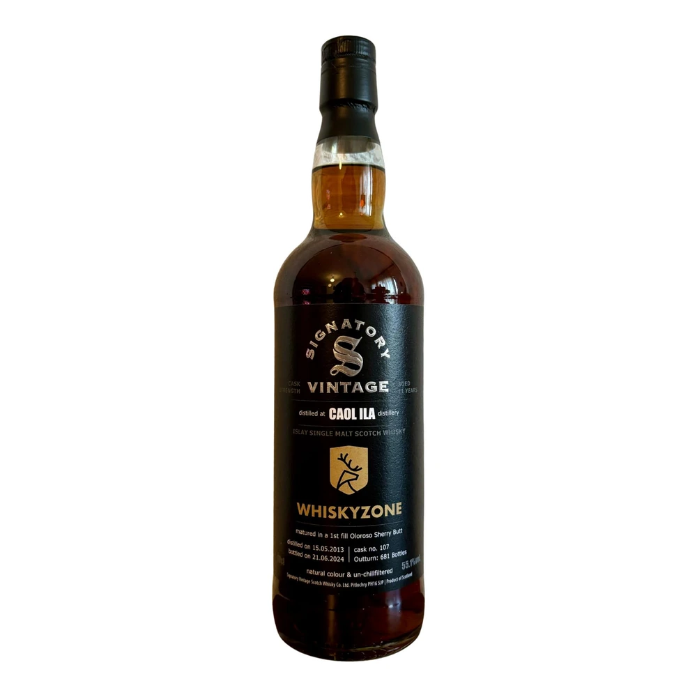 Caol Ila 11 Years Old 2013 Cask #107 (Signatory)