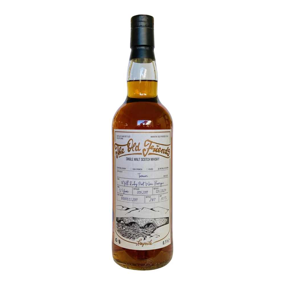 Tormore 12 Years Old 2011 Cask #800103 (The Old Friends)