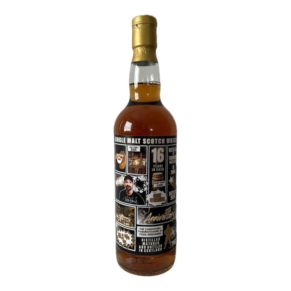 Tormore 16 Years Old 2008 Pat Hock Whisky (The Caskhound)