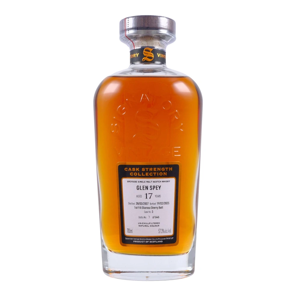 Glen Spey 17 Years Old 2007 Cask #3 (Signatory)