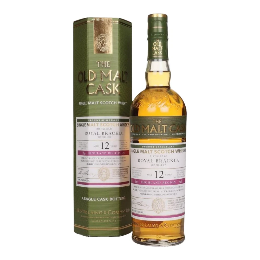 Royal Brackla 12 Years Old 2012 Cask #HL 21539 (Old Malt Cask)