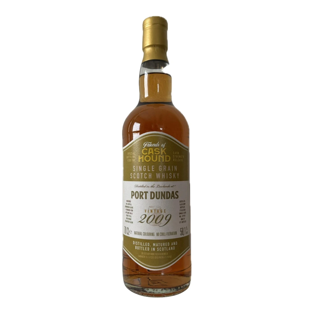 Port Dundas 16 Years Old 2009 Cask #317921 (The Caskhound)