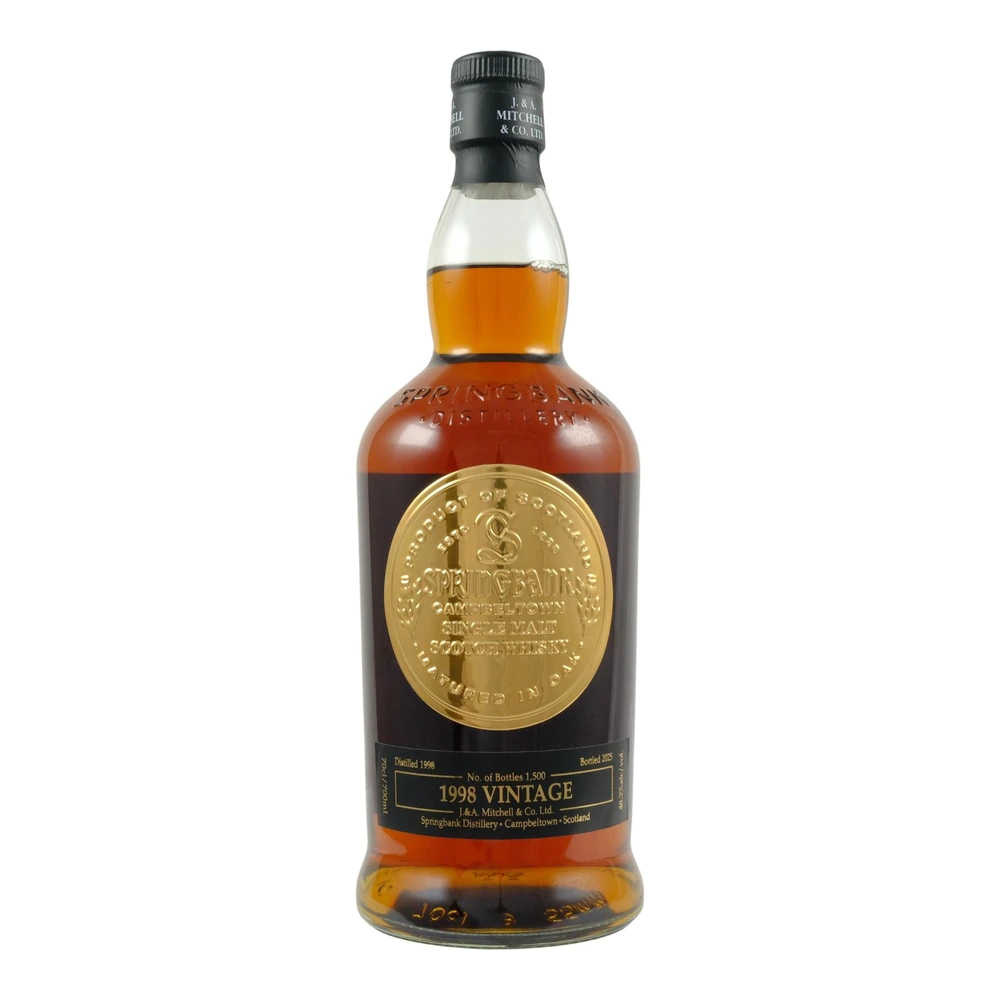 Springbank Vintage Series 27 Years Old 1998
