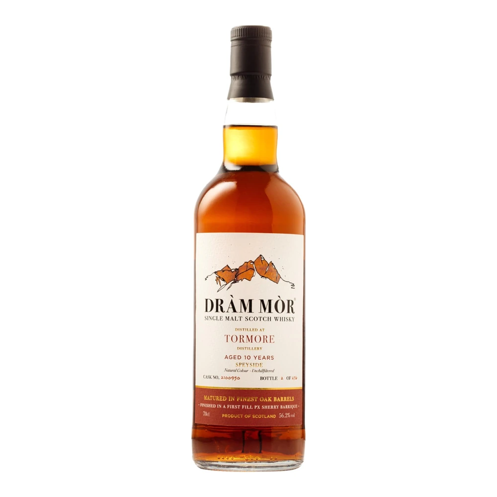 Tormore 10 Years Old 2015 Cask #2100950 (Dràm Mòr)