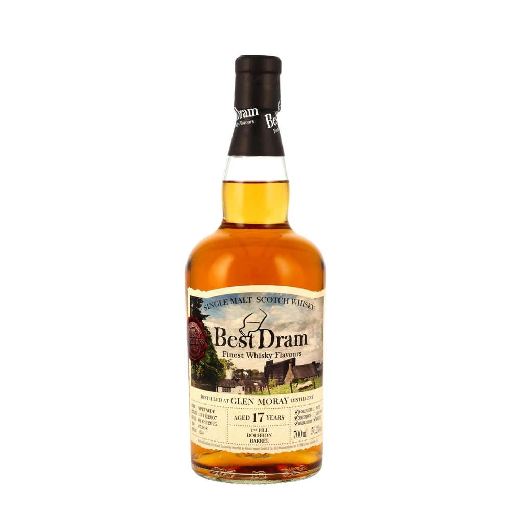 Glen Moray 17 Years Old 2007 Cask #5308 (Best Dram)