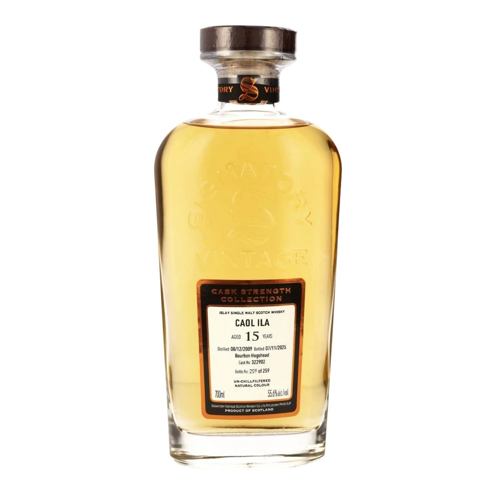 Caol Ila 15 Years Old 2009 Cask #322902 (Signatory)