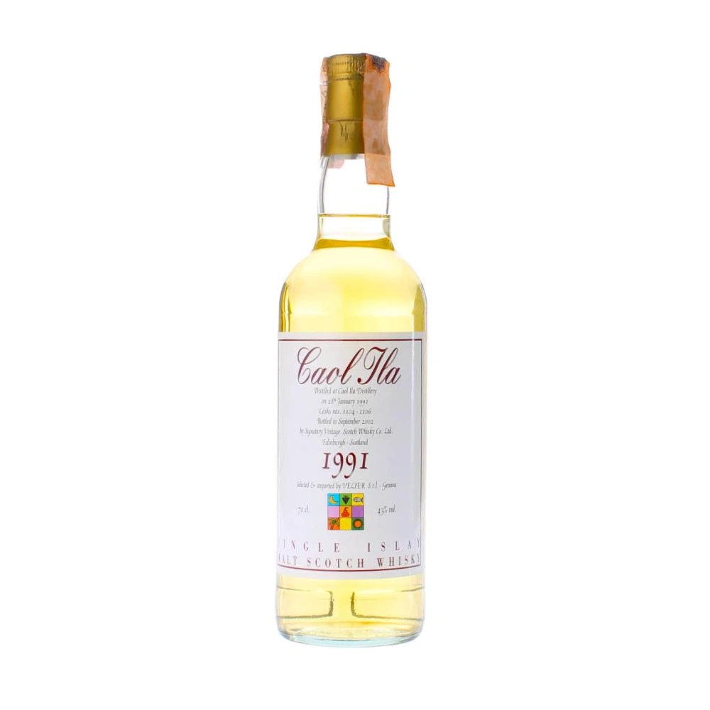 Caol Ila 11 Years Old 1991 Cask #1104 - 06 (Signatory)