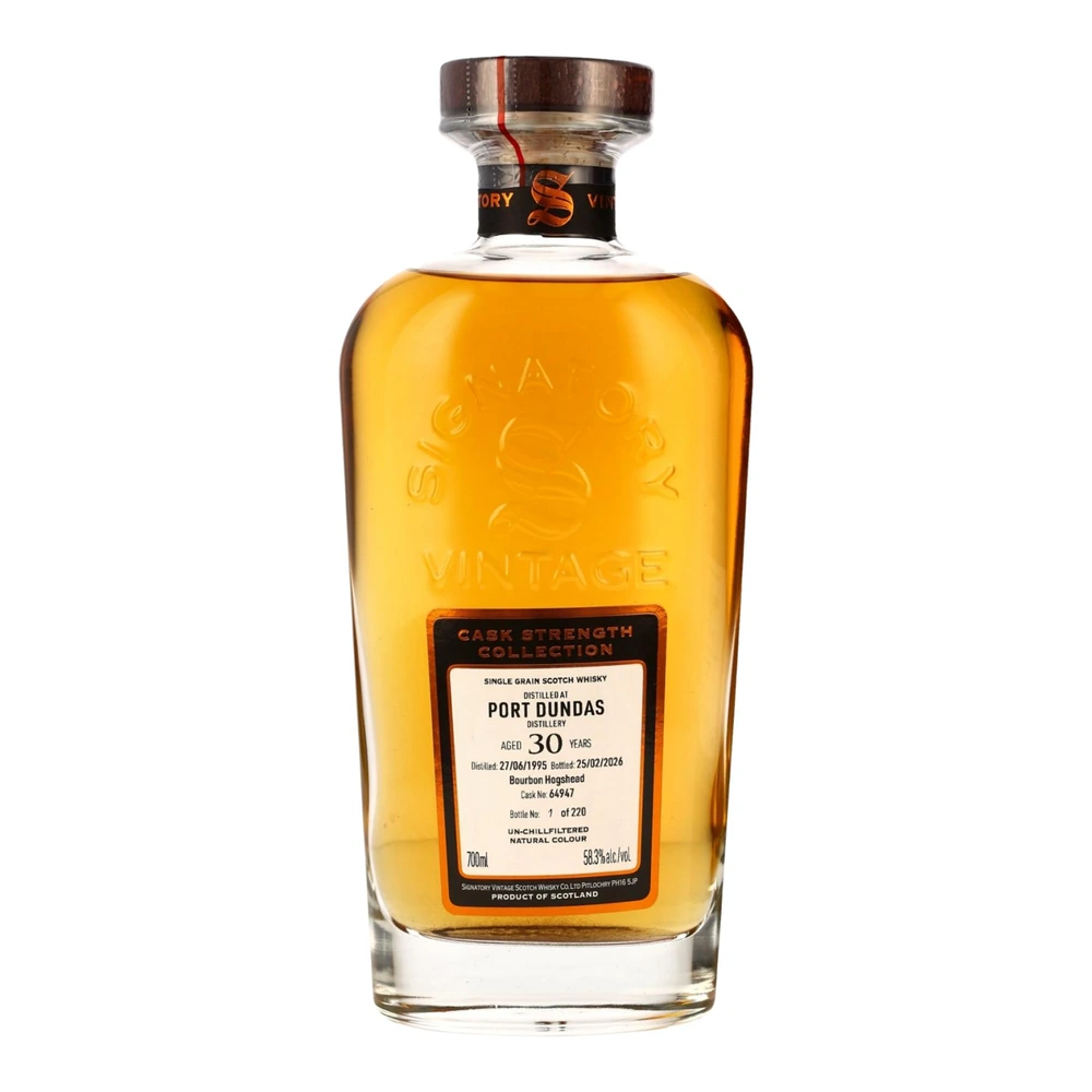 Port Dundas 30 Years Old 1995 Cask #64947 (Signatory Vintage)