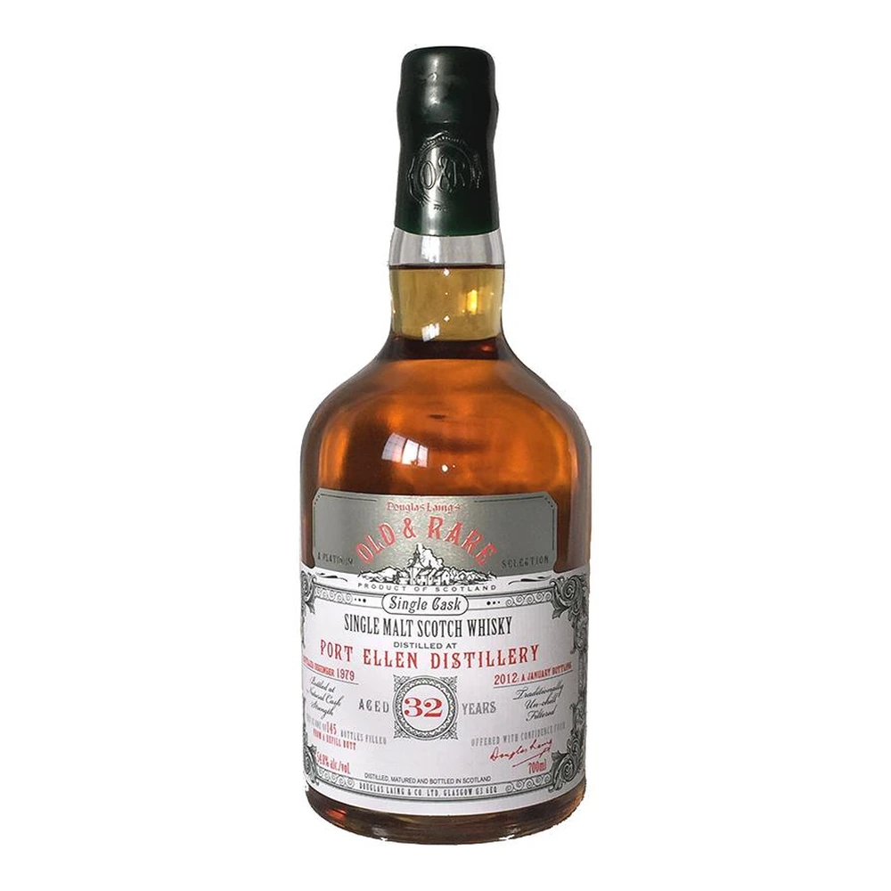 Port Ellen 32 Years Old 1979 Old & Rare The Platinum Selection (Douglas Laing)