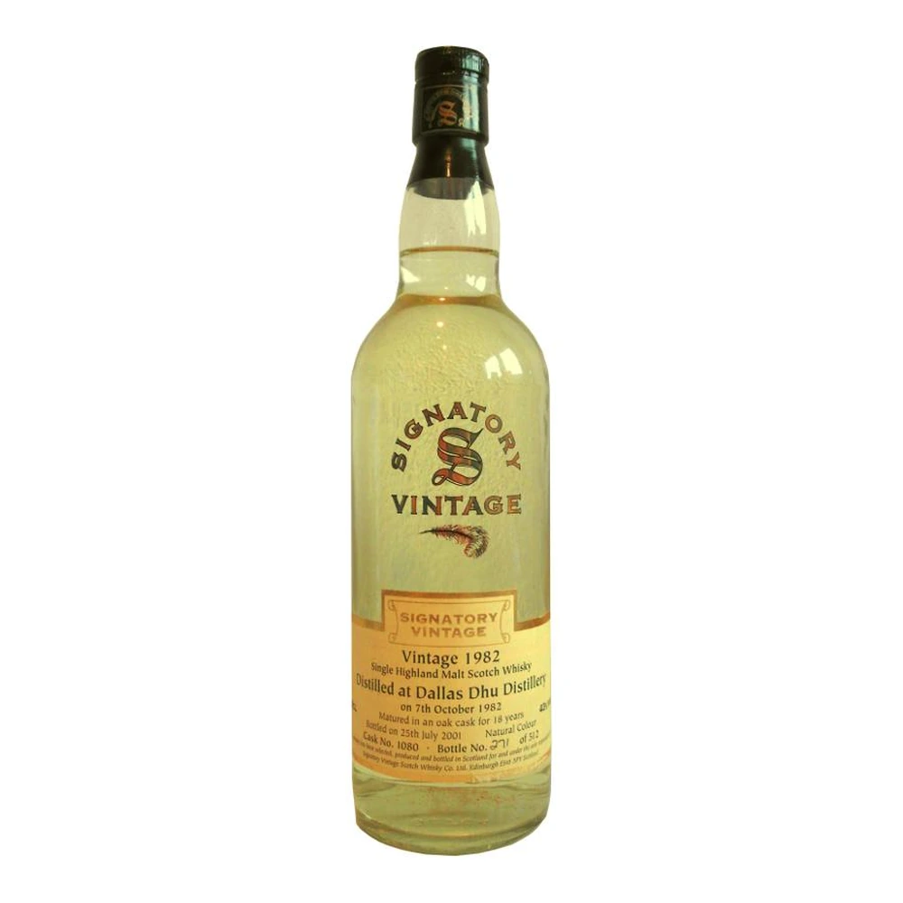 Dallas Dhu 18 Years Old 1982 Cask #1080 (Signatory)