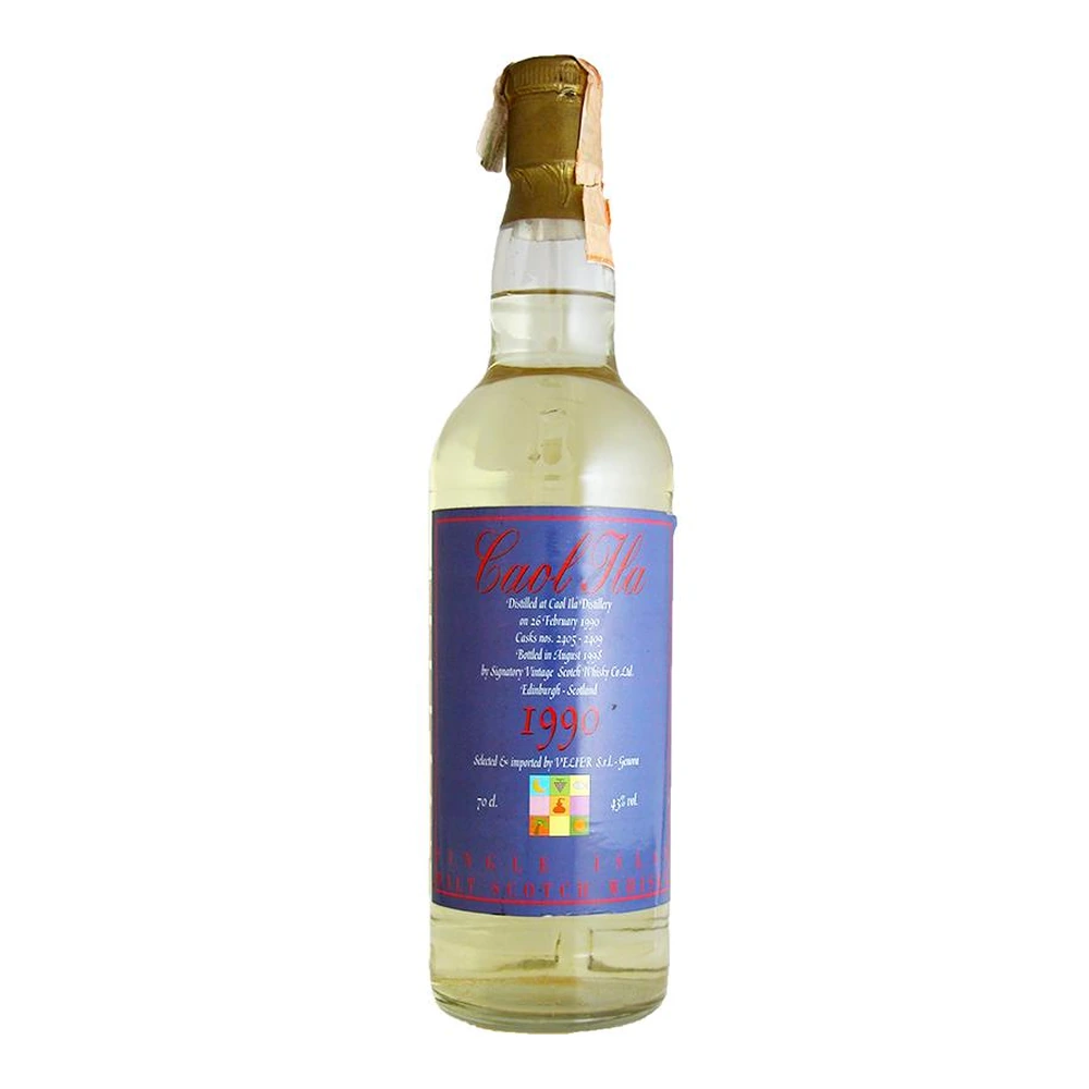 Caol Ila 8 Years Old 1990 Cask #2405 - 09 (Signatory)