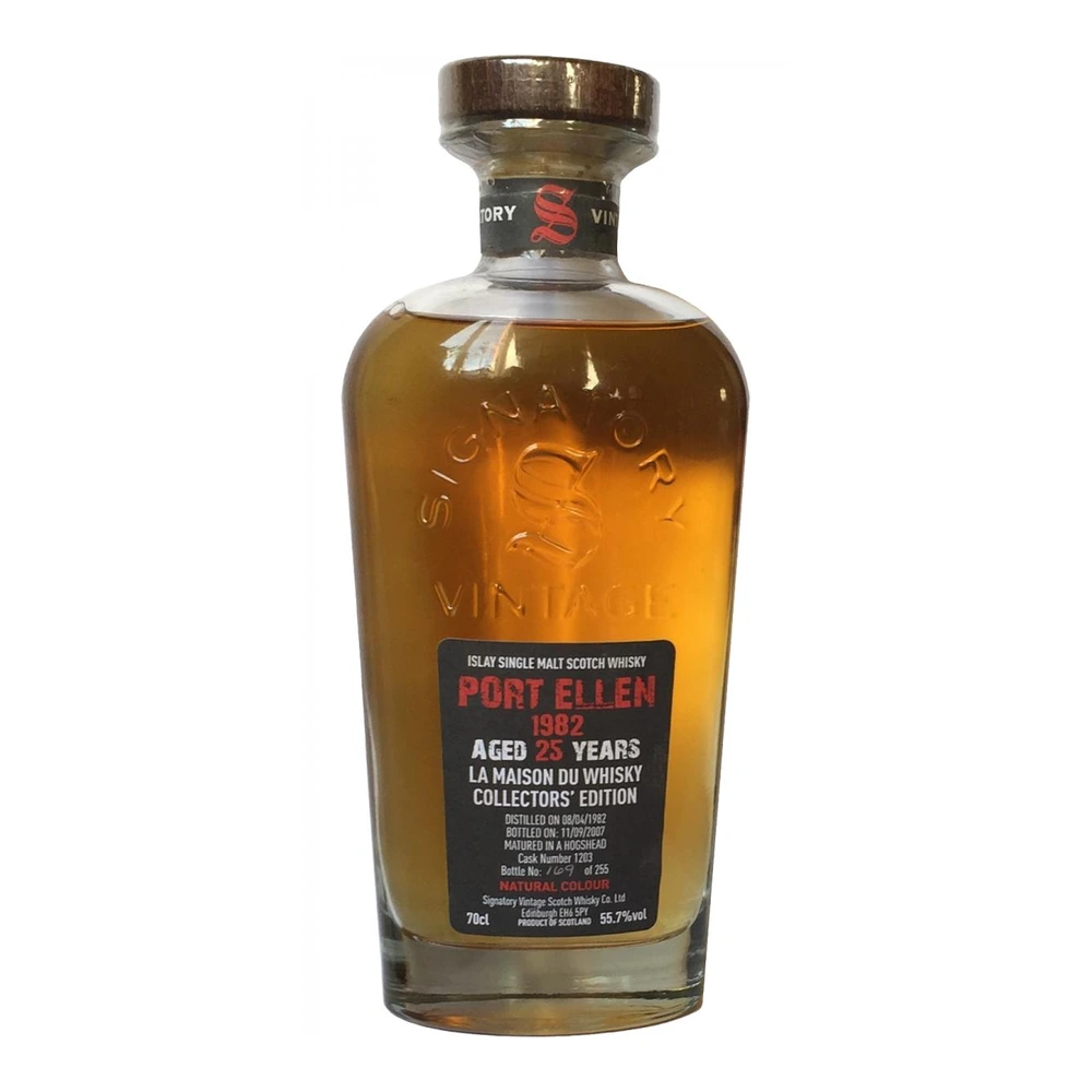 Port Ellen 25 Years Old 1982 Cask #1203 (Signatory)