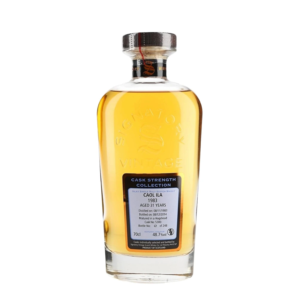 Caol Ila 31 Years Old 1983 Cask #5300 (Signatory)