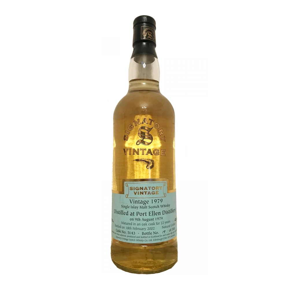 Port Ellen 22 Years Old 1979 Cask #5143 (Signatory)