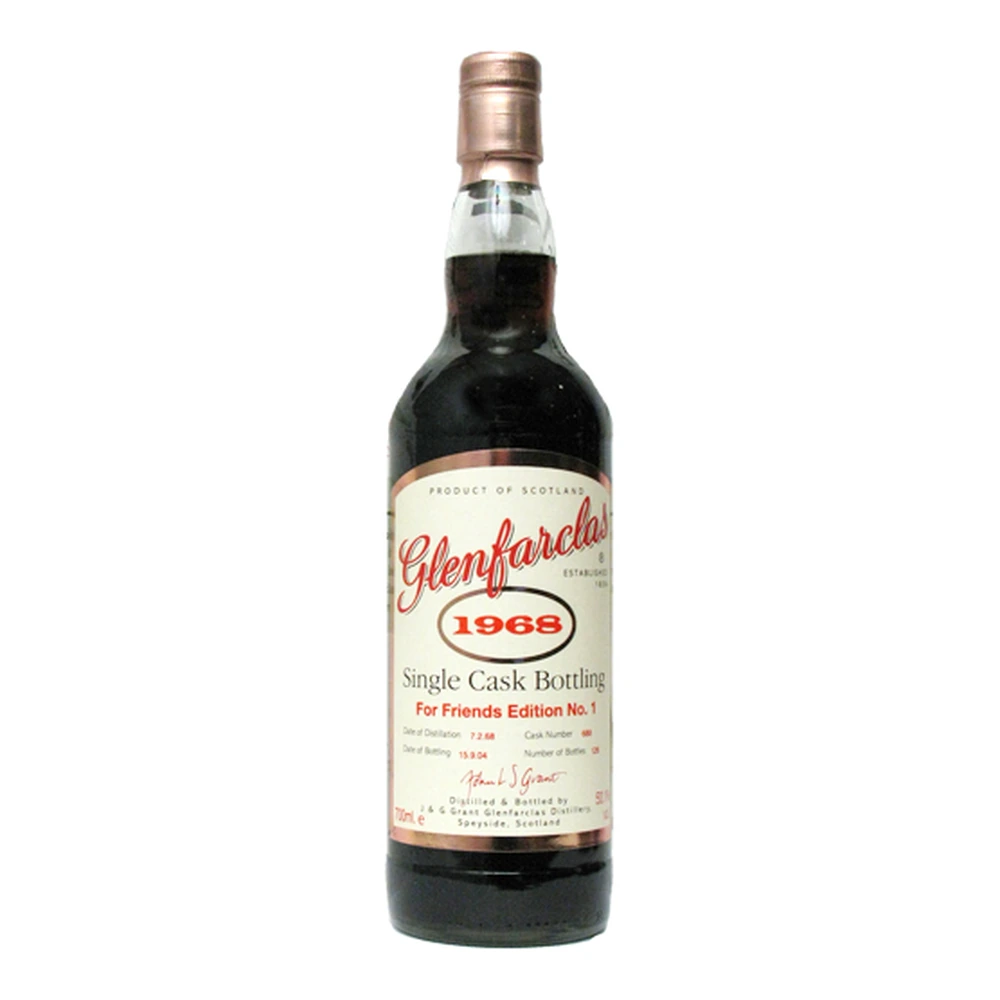 Glenfarclas For Friends Edition No. 1 36 Years Old 1968