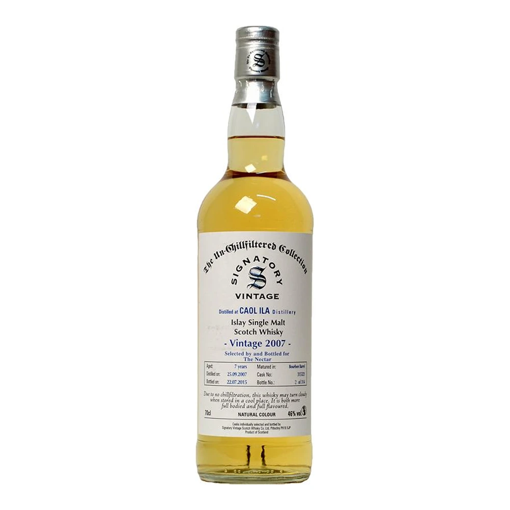 Caol Ila 7 Years Old 2007 Cask #315321 (Signatory)