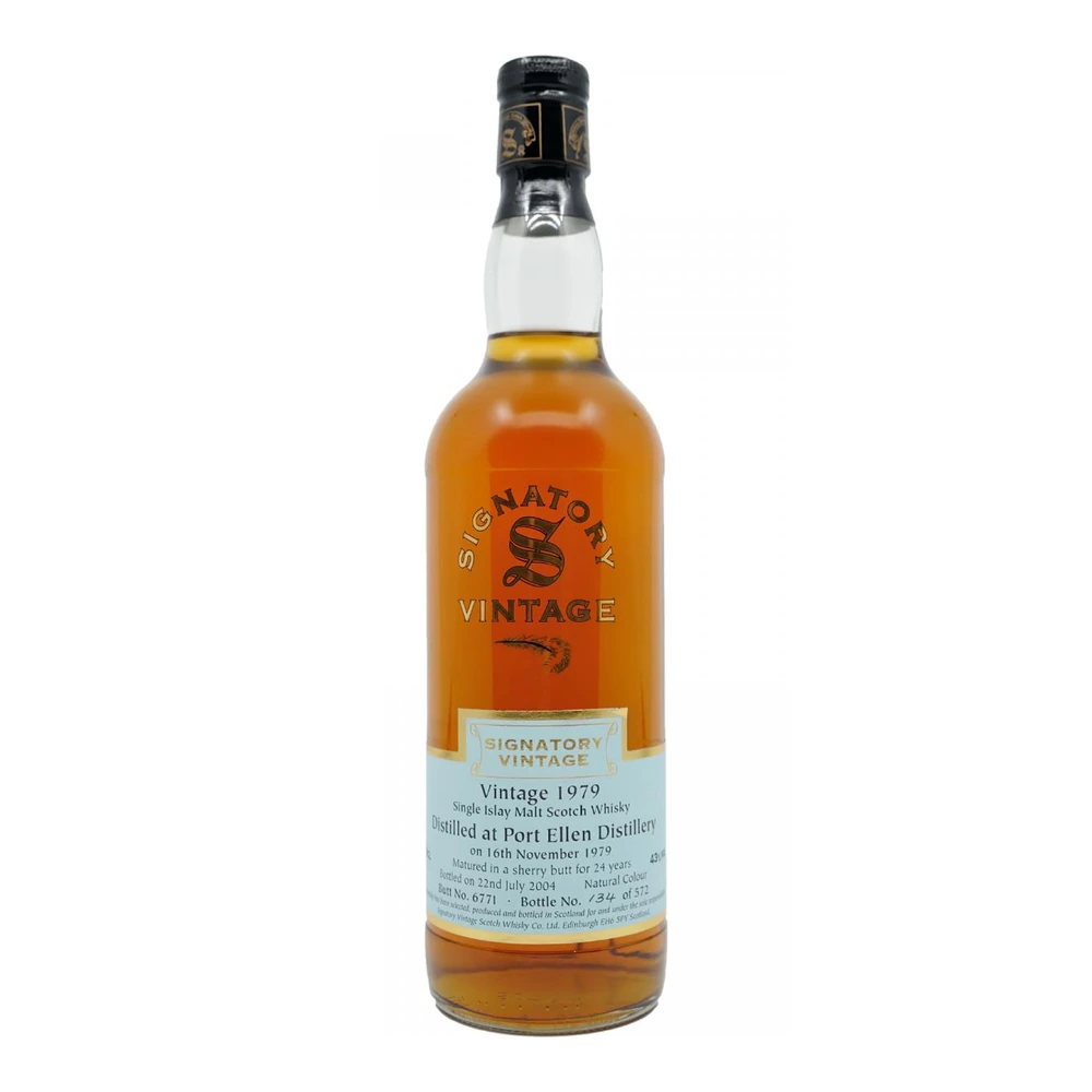 Port Ellen 24 Years Old 1979 Cask #6771 (Signatory)
