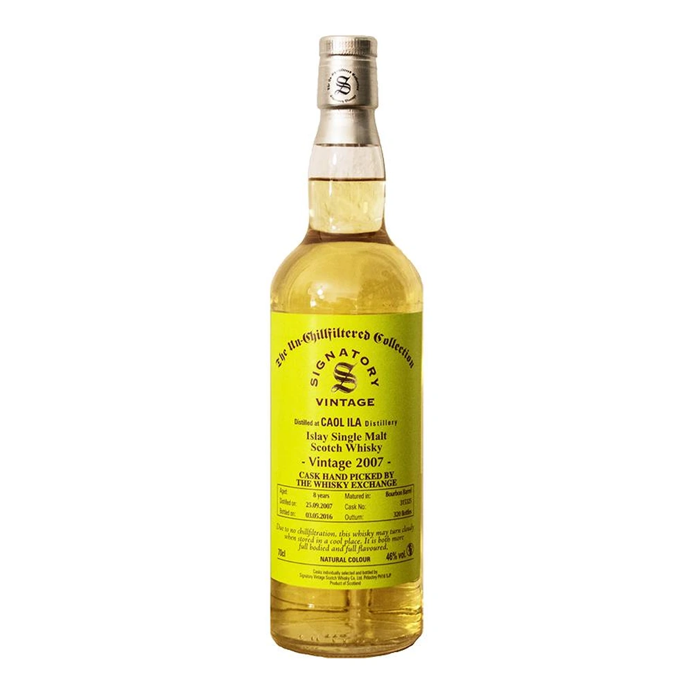 Caol Ila 8 Years Old 2007 Cask #315325 (Signatory)