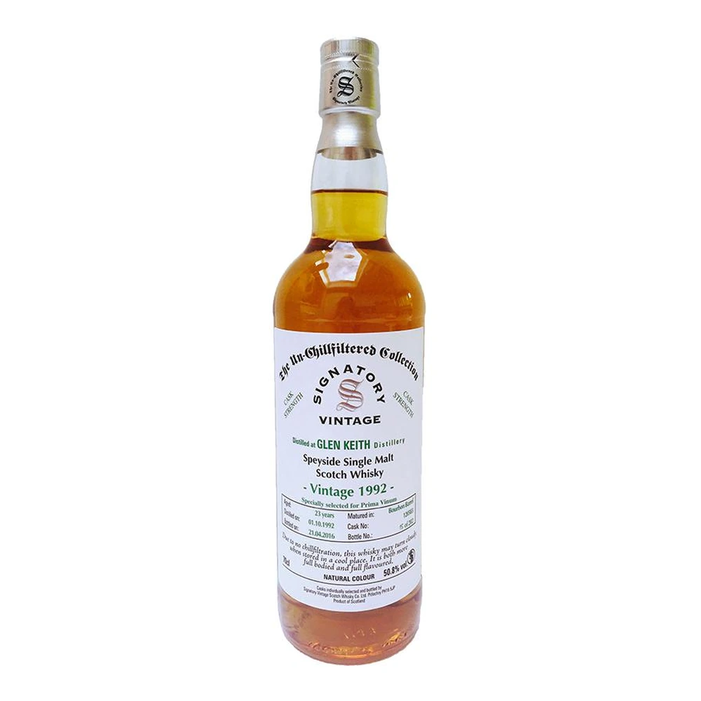 Glen Keith 23 Years Old 1992 Cask #120583 (Signatory)
