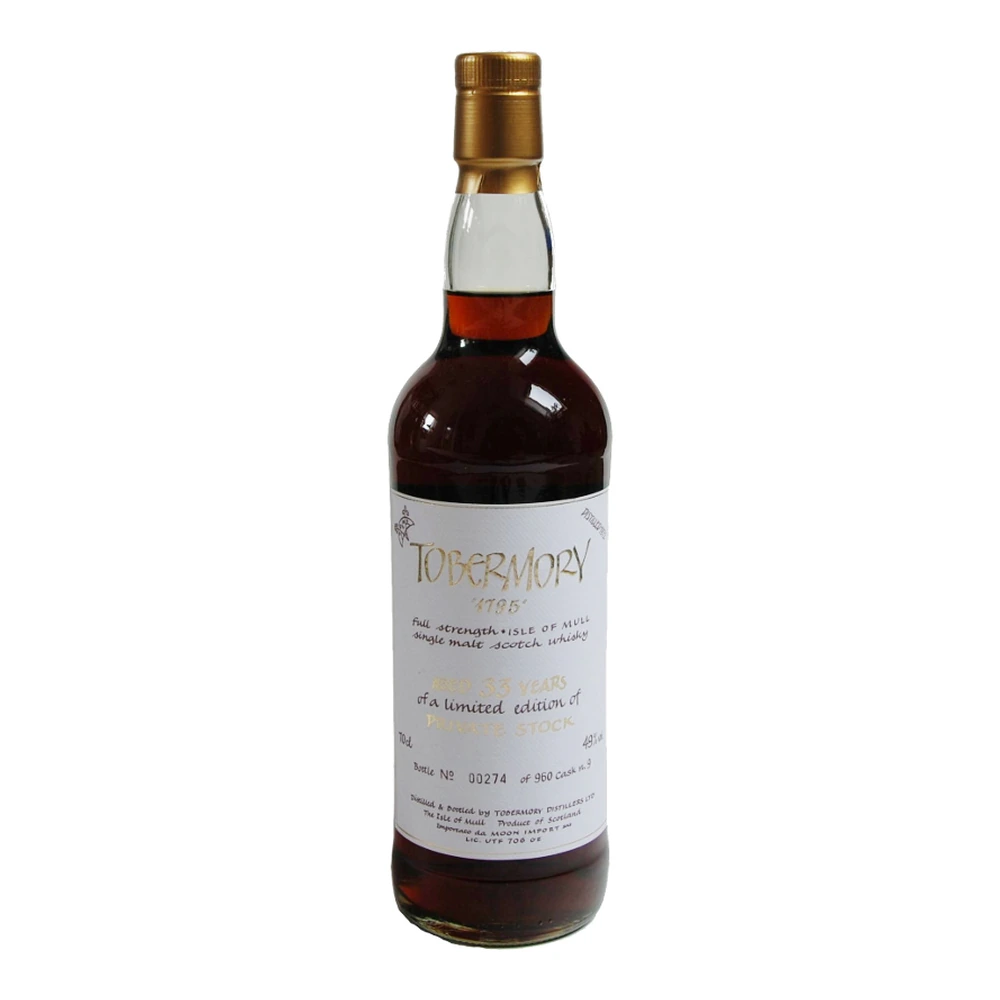 Tobermory 33 Years Old 1972 Cask #09 (Moon-Import)